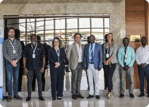 Group photo of meeting participants